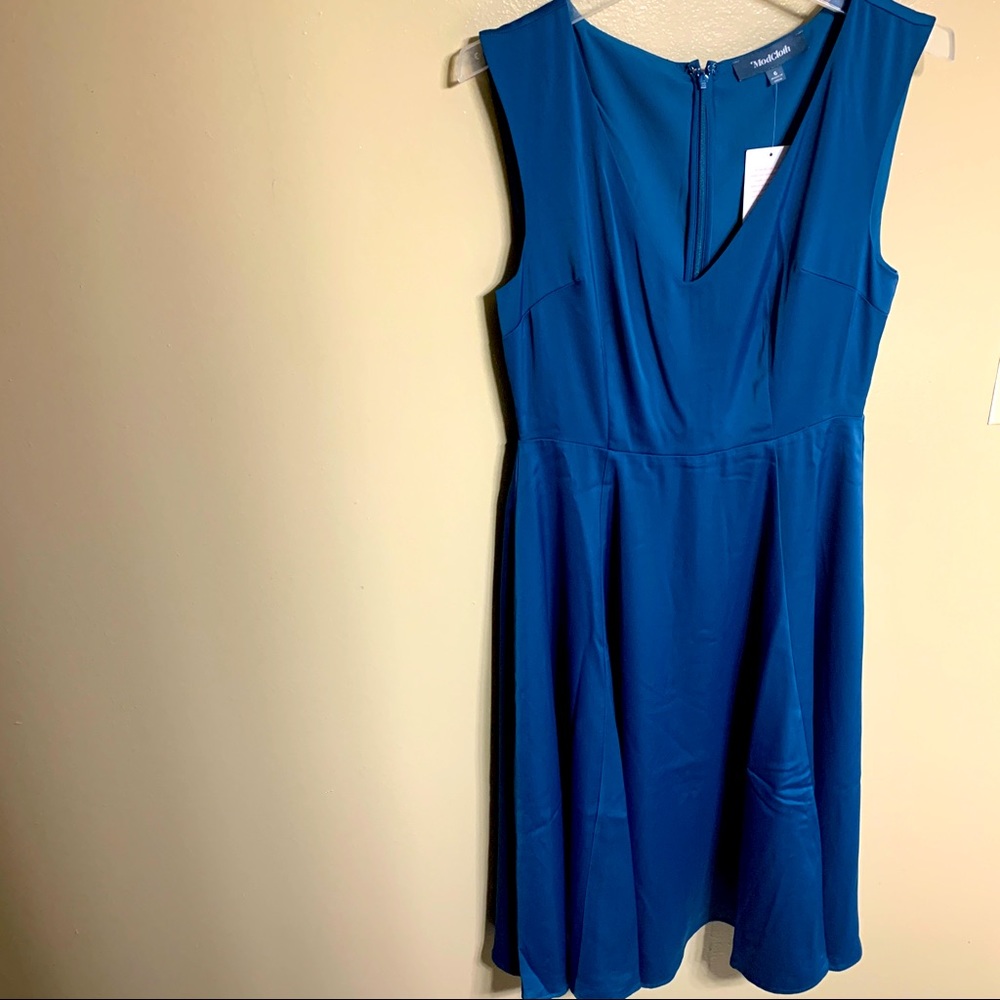 NWT ModCloth Turquoise Dress
